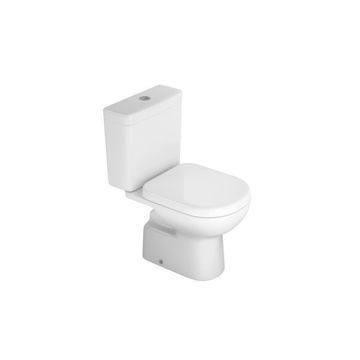 Imagen de Inodoro largo blanco 30cm Vogue Plus