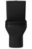 Imagen de Inodoro largo negro mate 30cm AXIS
