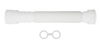 Imagen de Sifon extensible corrugado blanco 72cm Universal