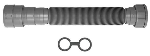 Imagen de Sifon extensible universal GRIS 7/8" 1 1/4" 1 1/2" BLUKIT