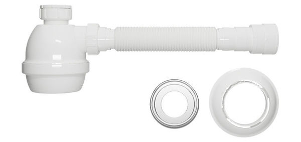 Imagen de Sifon botella universal blanco Blukit