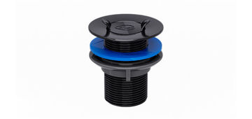 Imagen de Válvula de lavatorio plastica negra 1 1/4" Blukit