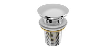 Imagen de Válvula lavatorio cromada click clack 66x78mm 1 1/4" Blukit