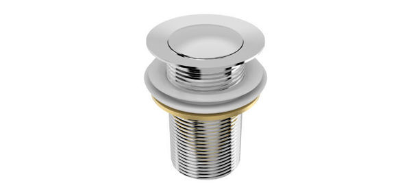 Imagen de Válvula lavatorio cromada click clack 62x78mm 1 1/4" Blukit