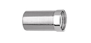 Imagen de Prolongacion bronce cromado para válvula lavatorio 7/8" x 50mm Blukit