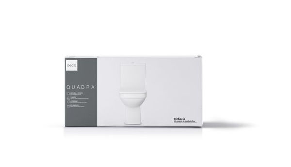 Imagen de Kit Inodoro mochila blanco Quadra