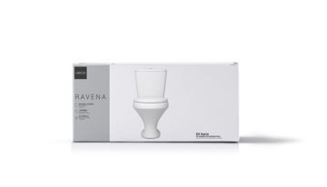 Imagen de Kit Inodoro mochila blanco RAVENA