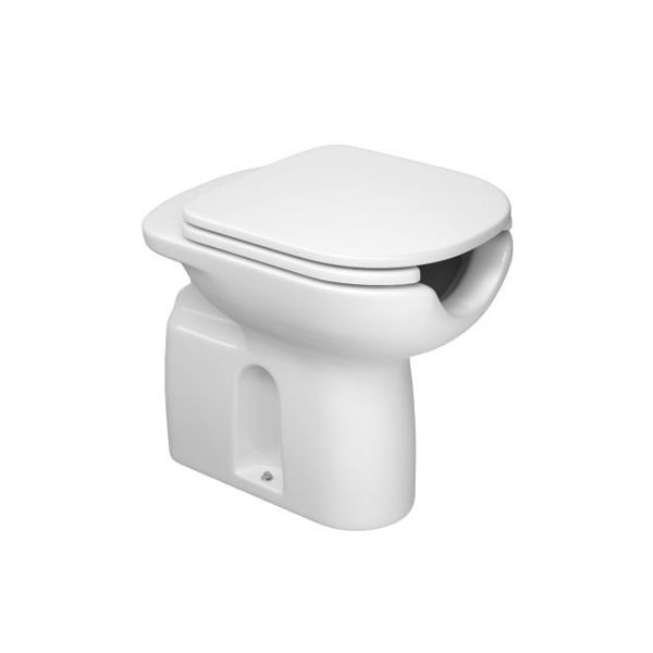 Imagen de Inodoro COMFORT corto apertura delantera Vogue blanco