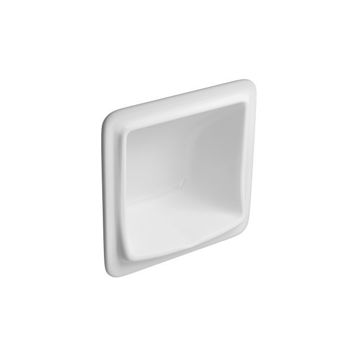 Imagen de Jabonera de embutir sin asa blanca 150x150 DECA