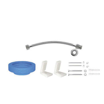 Imagen de Kit fijacion inodoro lateral