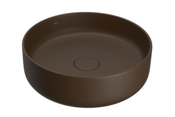 Imagen de Bacha redonda de apoyo 40cm marron mate DECA