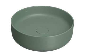 Imagen de Bacha redonda de apoyo 40cm verde salvia DECA