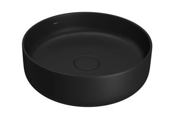 Imagen de Bacha redonda de apoyo 40cm negro mate DECA