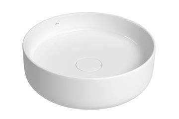 Imagen de Bacha redonda de apoyo 40cm blanca DECA