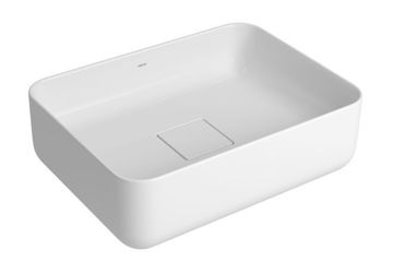 Imagen de Bacha rectangular de apoyo 40*30 blanco DECA