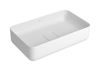 Imagen de Bacha rectangular de apoyo 50cm blanca DECA