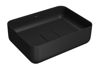 Imagen de Bacha rectangular de apoyo 40*30 negro mate DECA