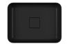 Imagen de Bacha rectangular de apoyo 40*30 negro mate DECA