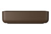 Imagen de Bacha rectangular de apoyo 50cm MARRON MATE DECA