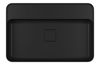 Imagen de Bacha rectangular de apoyo con mesa 60cm negro mate DECA