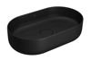 Imagen de Bacha oval de apoyo 50cm negro mate DECA