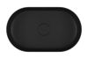 Imagen de Bacha oval de apoyo 50cm negro mate DECA