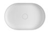 Imagen de Bacha oval de apoyo 60cm blanca DECA