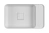 Imagen de Bacha rectangular apoyo o susp 50x30 mesa derecha blanca DECA