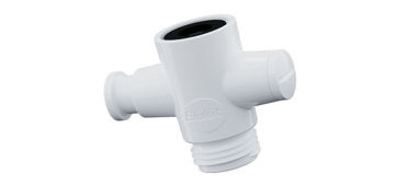 Imagen de Diverter para ducha ABS blanco rosca 1/2x1/2