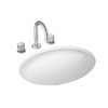 Imagen de Bacha de embutir OVAL 49 x 36cm blanca