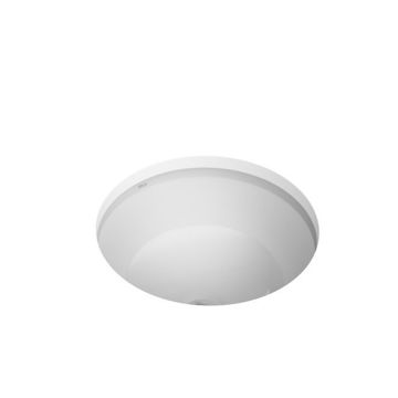 Imagen de Bacha de embutir redonda 36cm blanca