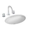 Imagen de Bacha de embutir OVAL 40 x 30cm blanca