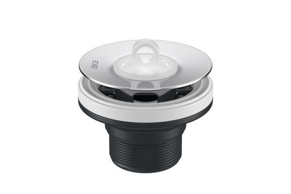 Imagen de Vàlvula de lavatorio con tapa plastica DECA 7/8"