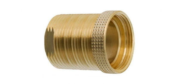 Imagen de Prolongacion de bronce para llave de paso 20mm