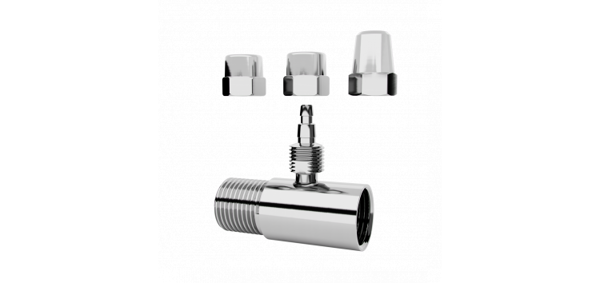 Imagen de Adaptador de pared para filtro 1/2" x 1/4" Blukit
