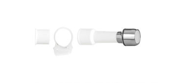 Imagen de Flexible blanco grifo Blukit 9cm