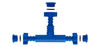 Imagen de Puente para lavatorio de plastico regulable 1/2" x1/2" x1/2"