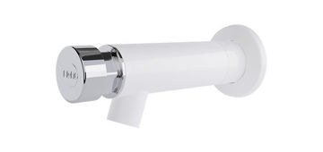 Imagen de Lavatorio temporizado de pared Blanco ABS Blukit