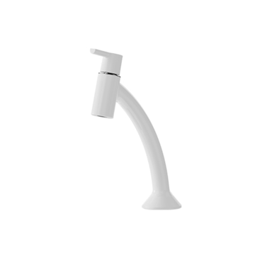 Imagen de Grifo unitario Confort blanco Blukit para lavatorio