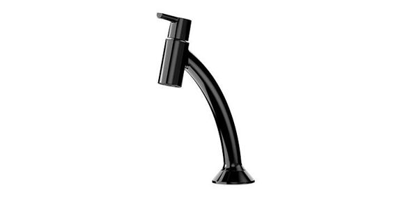 Imagen de Grifo unitario Confort Black Blukit para lavatorio