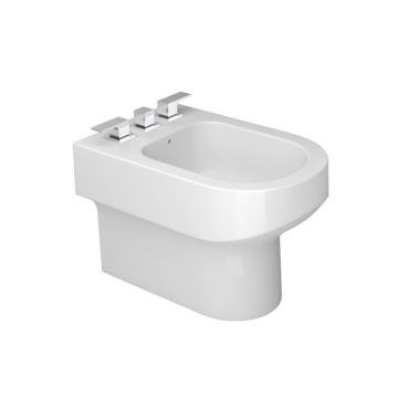 Imagen de Bide 3 agujeros blanco CARRARA