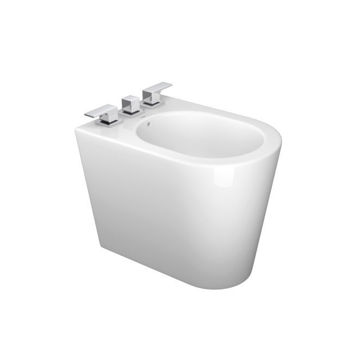 Imagen de Bide 3 agujeros Link blanco