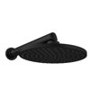 Imagen de Brazo con roseta de pared Aquamax negro mate 210mm DECA