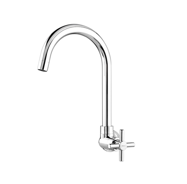 Imagen de Grifo cocina pared cromo FIENZA