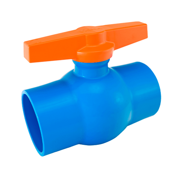Imagen de Válvula esférica PVC soldable 100mm