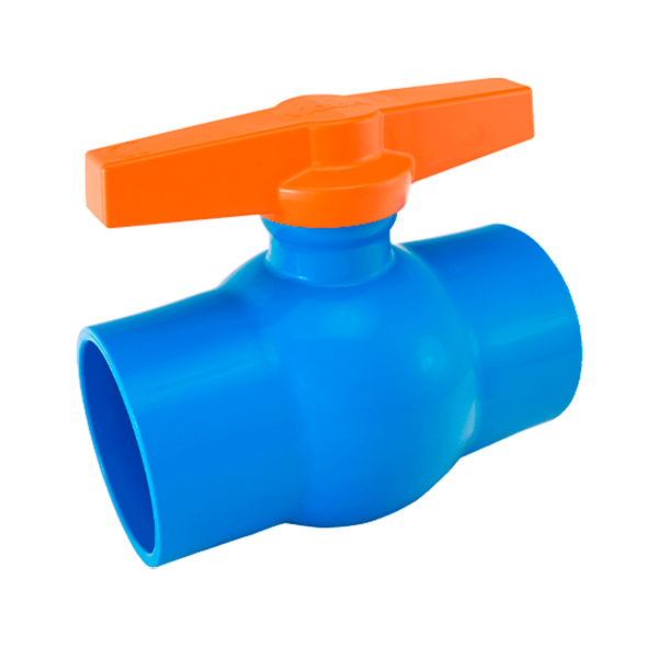 Imagen de Válvula esférica PVC soldable 100mm