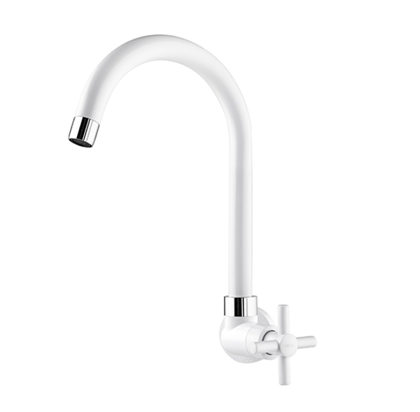 Imagen de Grifo cocina pared blanco FIENZA