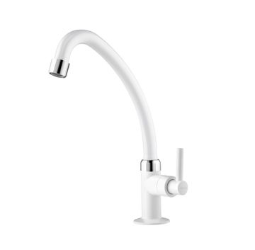 Imagen de Grifo de mesa blanco LAGUNE VIQUA