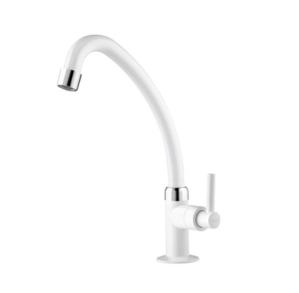 Imagen de Grifo de mesa blanco LAGUNE VIQUA