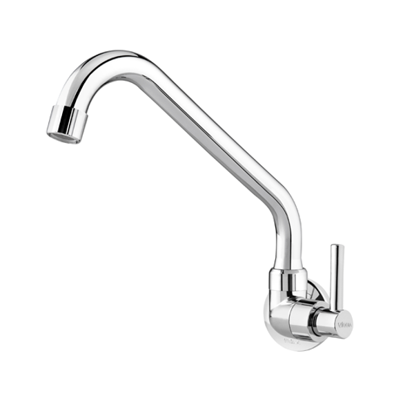 Imagen de Grifo pared cromo largo LAGUNE